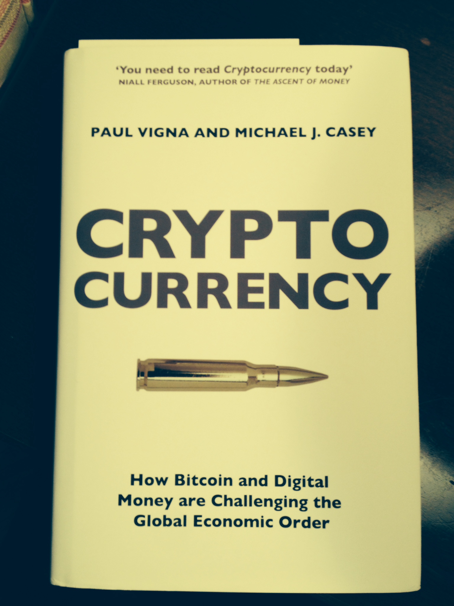 Cryptocurrency the future of money paul vigna insurance backed cryptocurrency